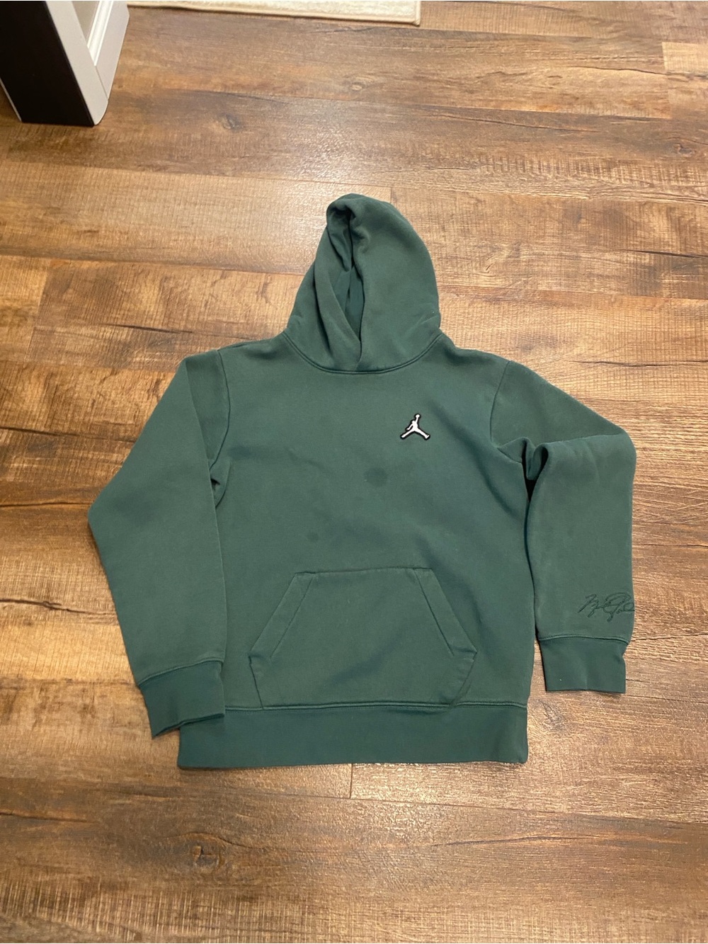 Jordan child Dark Green Pullover Hoodie